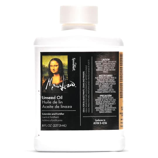 Mona Lisa&#x2122; Linseed Oil, 8oz.